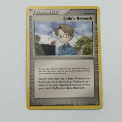 Celio's Network 73/100 EX Crystal Guardians 2006 Pokemon Card NM Trainer - Image 1