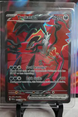 Yveltal ex 105/088 - Full Art Ultra Rare - Pokemon TCG: Perfect Order - NM - Image 1