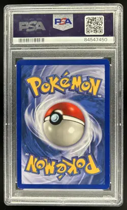 1999 Pokemon Unlimited Alakazam Rare Holo #1/102 PSA 8 - Image 2