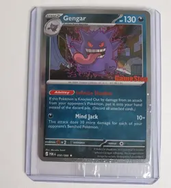 Pokemon TCG Gengar 050/088 Promo Sealed Stamped Gamestop Promo Card Sealed - Image 1