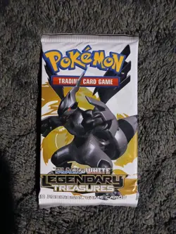 Pokemon Black And White Legendary Treasures Sealed Booster Pack 2013 - Image 1