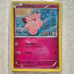 2016 CLEFAIRY 50/83 Pokemon TCG Toys R Us Promo Holo Generations Card SEALED NIP - Image 2