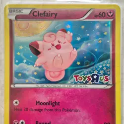 2016 CLEFAIRY 50/83 Pokemon TCG Toys R Us Promo Holo Generations Card SEALED NIP - Image 3