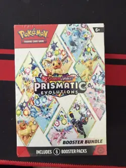 Pokemon Trading Card Game: Scarlet & Violet—Prismatic Evolutions Booster Bundle - Image 1
