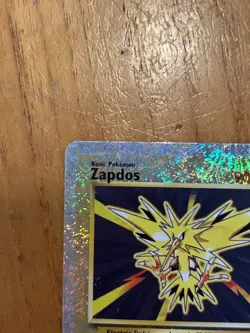 2002 Pokemon Legendary Collection Zapdos 19/110 Reverse Holo Rare Vintage LP/MP - Image 4