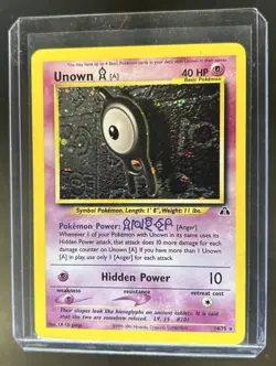 2001 Pokemon Neo Discovery Unown A Holo #14/75 - Image 1