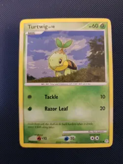 Pokemon Turtwig Common Diamond and Pearl 103/130 MP - Image 1