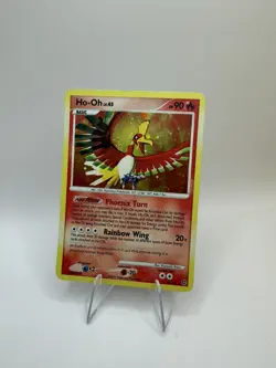 SWIRL!! Ho-Oh 10/132 Holo Rare Secret Wonders Pokemon TCG LP+ SWIRL!!! - Image 1