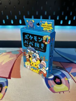 Pokemon Old Maid Deck Babanuki Super High Tension Pokemon Center Japan Blue - Image 1
