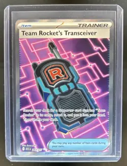 2026 Pokemon Ascended Heroes Team Rocket's Transceiver Ultra Rare #263/217 - Image 1
