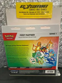 POKEMON: FIRST PARTNER ILLUSTRATION COLLECTION 3 BOOSTER PACKS + PROMOS-SEALED - Image 2