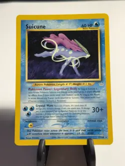 Suicune Pokemon Neo Revelation 27/64 Unlimited Non-Holo Rare NM - Image 1