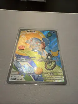 First Partner Illustration Squirtle Promo Full Art Holo 039 Pokemon SHIPS NOW! - Image 1