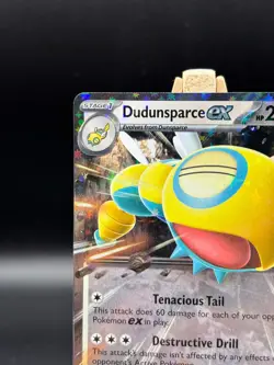 Pokemon DUDUNSPARCE EX 121/159 Journey Together ULTRA RARE HOLO - MINT - Image 3
