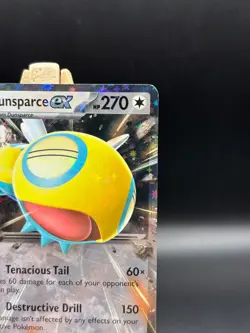 Pokemon DUDUNSPARCE EX 121/159 Journey Together ULTRA RARE HOLO - MINT - Image 4