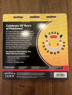 Pokemon TCG: 2026 Pokemon Day Collection Factory Sealed - Image 2