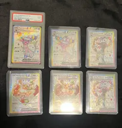 Eeveelution Promo Pokemon CardsPremiums Collections Including A Psa 9 Espeon - Image 1