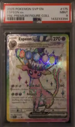 Eeveelution Promo Pokemon CardsPremiums Collections Including A Psa 9 Espeon - Image 2