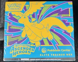 Pokemon Ascended Heroes Pokemon Center Elite Trainer Box Factory Sealed ETB (1) - Image 1