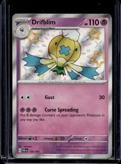 2024 Pokemon Paldean Fates Drifblim #156/091 - Image 1