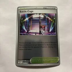 Battle Cage - 085/094 - Reverse Holo - ME02: Phantasmal Flames PFL Pokemon TCG - Image 1