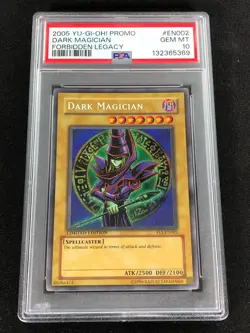 Yugioh 2005 Dark Magician FL1-EN002 PSA 10 Secret Rare - Image 1