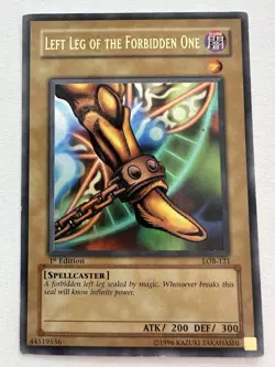 Exodia set, Featuring a secret Rare DDS + A 1st EditionLOB unlimited ultra rare - Image 4