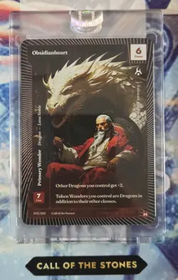 Wonders of the First, CotS - Obsidianheart 055/402 M, Classic Foil - Image 1
