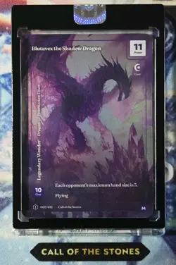 Wonders of the First, CotS - Blutavex The Shadow Dragon 007/402 Mythic, Formless - Image 1
