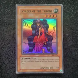 Invader of the Throne Mrl-026 - Magic Ruler - Super Rare - Vintage YuGiOh! Tcg - Image 1