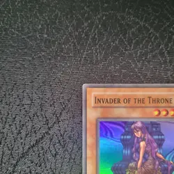Invader of the Throne Mrl-026 - Magic Ruler - Super Rare - Vintage YuGiOh! Tcg - Image 3