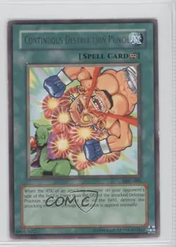 Continuous Destruction Punch Unlimited YuGiOh Magician's Force #MFC-085 READ - Image 1