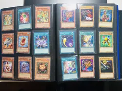 Cardguard Binder With Vintage Yugioh Cards Mix Holos Rates Etc - Image 5