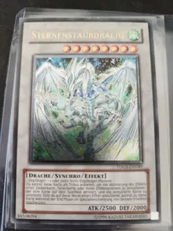 Sternenstaubdrache TDGS-DE040 Ultimate Rare Yugioh Karte Synchro - Excellent+ - Image 1