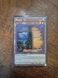 Maxx "C" (Secret Rare) SBC2-ENI28 1st Edition Yugioh Speed Duel TCG NM - Image 1