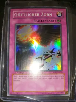 Yu-Gi-Oh Gottlicher Zorn RDS-DE050 1. Auflage Super Rare YUGIOH - PSA Mint - Image 2