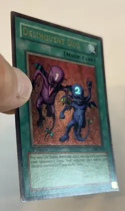 Delinquent Duo MRL-039 Ultra Rare 1st Edition Yugioh MP - Image 4