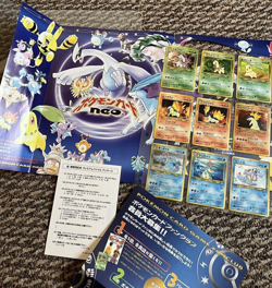 Pokemon TCG - Neo Genesis Promo (Series 1) Japanese - 9 Card Binder [Near Mint] - Image 5
