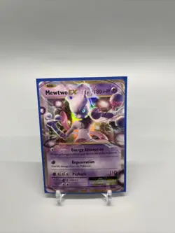 Mewtwo EX 52/108 XY Evolutions Holo Ultra Rare Pokemon Card Mint - Image 1
