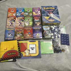 Lot of 14 Pokemon Theme Deck Boxes *NO CARDS* with inserts 1999-2003 WOTC TCG - Image 1