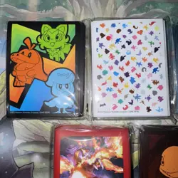 Lot Of 5 Pokemon ETB Mixed Card Sleeves NEW SEALED 151, Charizard & Others X325 - Image 2