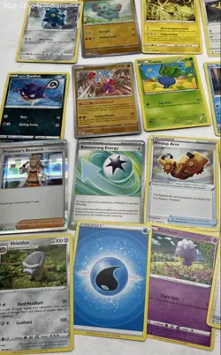 Bulk Lot Of Pokemon Cards & Lost Origin Sleeves Some Holographic - Image 3