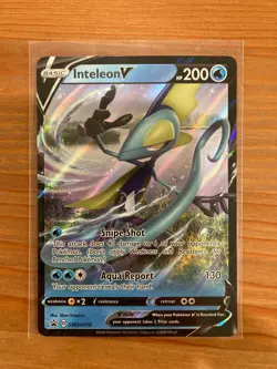 Pokemon TCG SWSH: Sword & Shield Promo Cards Inteleon V SWSH016 Holo - Image 1