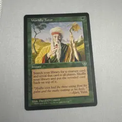 MTG: Worldly Tutor (NM): Mirage (s) - Image 1