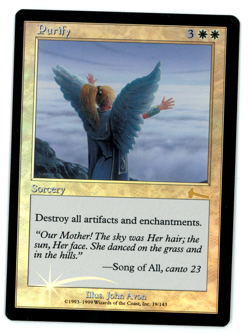 Purify -- MTG (SP+ Quality FOIL) - Urza's Legacy - See pics/scans! - Image 1