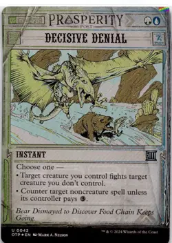 Decisive Denial [OTP - 42]Foil - Image 1