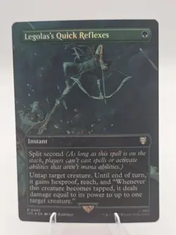 Legolas's Quick Reflexes (Borderless) Commander: the Lord of the Rings - Image 1