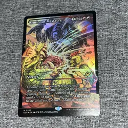 Showcase - Mutinous Massacre Foil Magic: Edge of Eternities EOE #0363 NM/M - Image 1