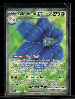 Pokemon 2023 Obsidian Flames Glimmora EX SR #213/197 - Image 1