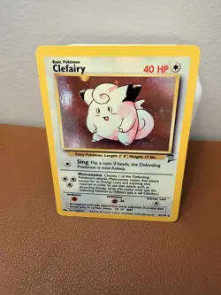 Pokemon TCG Clefairy Base Set 2 Holo Rare Card 6/130 Unlimited - Image 2